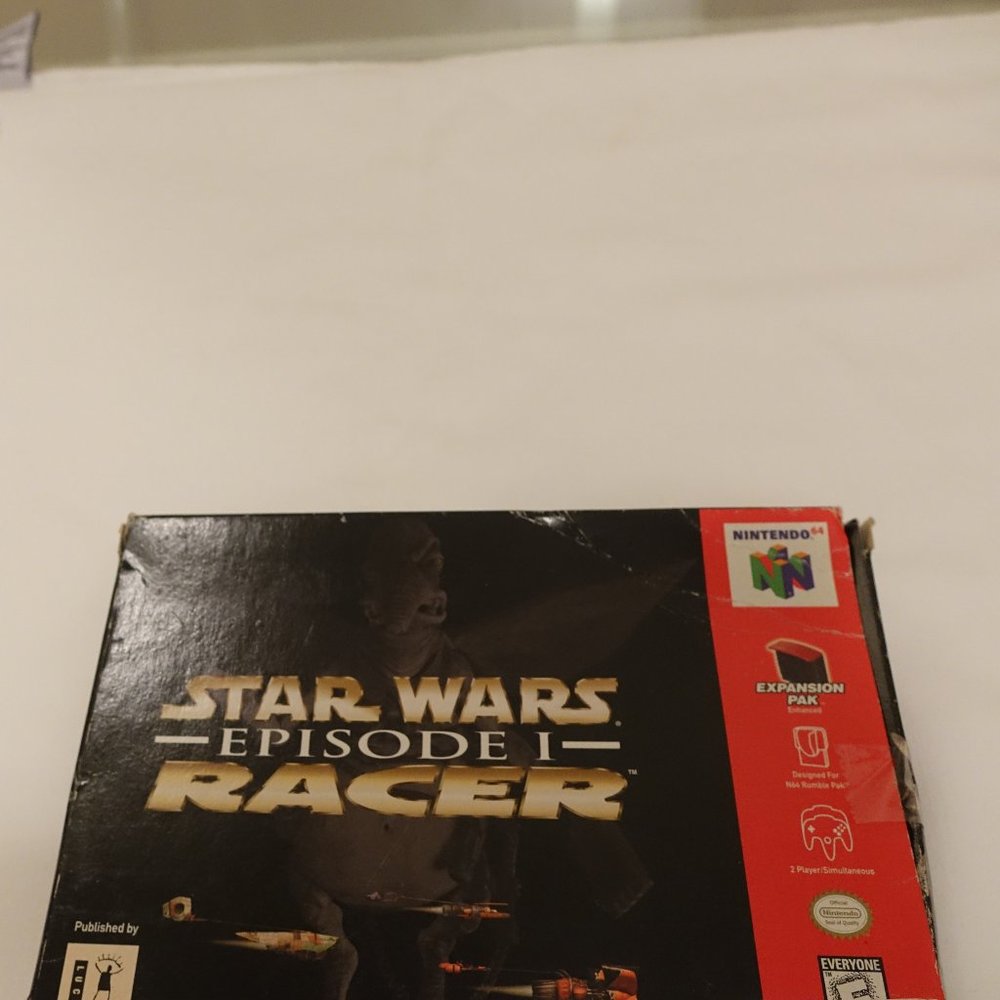 Star Wars: Episode I Racer N64 Nintendo 64 Complete Boxed Game